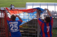 Fans of Vasas SC, Illovszky Rudolf Stadium, Hungary