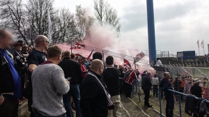 BFC-Fans zündeln bei Lok Leipzig