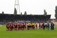 DFB-Pokal, erste Runde 2011/12: BFC Dynamo - 1. FC Kaiserslautern im Jahn-Sportpark in Berlin