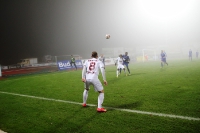 BFC Dynamo bei der TSG Neustrelitz im Nebel