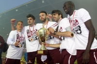 BFC Dynamo feiert Pokalsieg 2015