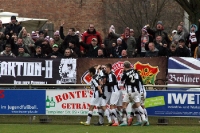 Der BFC Dynamo siegt 1:0 in Altlüdersdorf