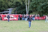 Fan-Marsch des BFC Dynamo in Fürstenwalde
