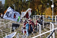 Fans des BFC Dynamo beim Spiel gegen Lichtenberg 47