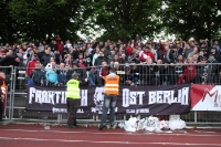 Fans des BFC Dynamo feiern den Finaleinzug