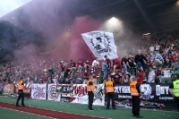 Fans des BFC Dynamo feiern Pokalsieg 2013