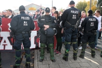 Polizei nimmt Fans des BFC Dynamo in Empfang