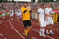Spieler des BFC Dynamo nach der Pokalniederlage gegen VfB Stuttgart
