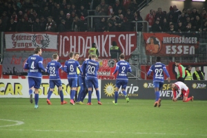 Rot Weiss Essen vs Bonner SC Februar 2018