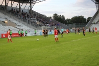 Spielszenen Bonner SC bei RWE