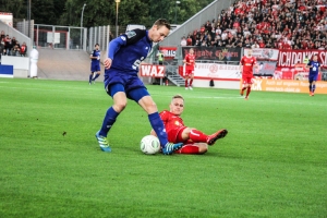 Spielszenen Bonner SC bei RWE 31-08-2018