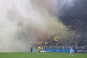 Borussia Dortmund U23 vs. Dynamo Dresden 3. Liga Rauch.