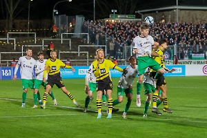 Borussia Dortmund U23 vs. Preußen Münster Spielfotos 13.02.2024