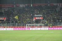 BVB Fans im Stadion Essen Westtribüne