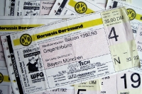 Eintrittskarten von Borussia Dortmund, Anfang der 90er Jahre