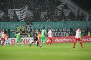 BMG Fans Protest gegen den DFB 
