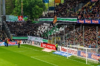 Fans von Borussia Mönchengladbach in Freiburg