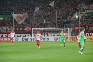 Spielszenen Mönchengladbach in Essen DFB Pokal