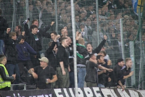 Stimmung Borussia Mönchengladbach in Essen