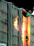 Chemnitzer verbrennen einen Werder-Schal