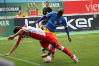 Intensives Spiel: Union Berlin gegen Eintracht Braunschweig