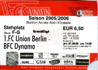 1. FC Union Berlin vs. BFC Dynamo, August 2005