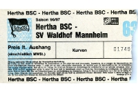 Hertha BSC vs. SV Waldhof Mannheim 1996/97