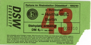 Fortuna Düsseldorf vs. Hertha BSC