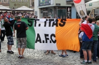 Irische Fans fiebern dem Spiel gegen Kroatien entgegen