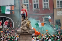 Irische Fans lassen es in Poznan qualmen