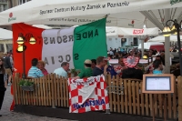 Kroaten und Iren in Poznan - Seite an Seite