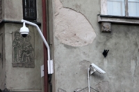 Kameraüberwachung in der Altstadt von Poznan