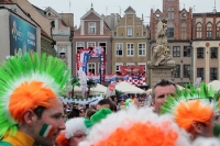 Eire & Hrvatska! Irische und kroatische Fußballfans feiern phänomenal