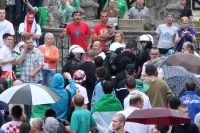 EM 2012: Erste Zwischenfälle und Festnahmen vor dem Spiel Kroatien gegen Irland