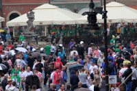 EM 2012: Erste Zwischenfälle und Festnahmen vor dem Spiel Kroatien gegen Irland