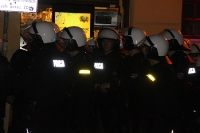 polnische Polizei ist in Poznan auf standby