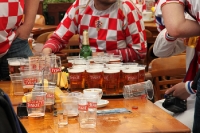 Bei den Kroaten fließt reichlich Bier...