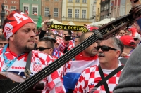 Kroatische Musik auf dem Stary Rynek in Poznan
