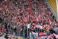 Anhängerschaft des FC Energie Cottbus in Dresden
