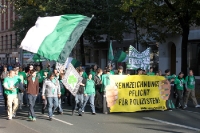 Fans der SpVgg Greuther Fürth bei der Fandemo 2010
