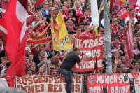 Fans / Ultras Bayern München in Münster