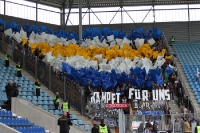 Fans des FC Carl Zeiss Jena in Magdeburg