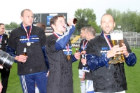 FC Carl Zeiss Jena feiert Pokalsieg 2014