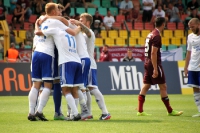 FC Carl Zeiss Jena feiert Sieg beim BFC