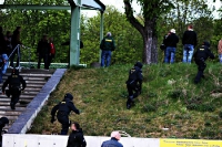 Polizeieinsatz bei VFC Plauen vs. Carl Zeiss Jena