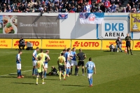 der FC Erzgebirge Aue zu Gast beim FC Hansa Rostock, 2011/12