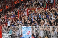 Tolle Unterstützung von Seiten der Anhänger des FC Hansa Rostock