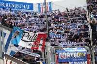 Fans des F.C. Hansa Rostock in Cottbus