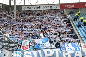 Hansa-Fans in Magdeburg