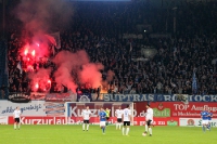 Hansa Rostock bejubelt Führung gegen Magdeburg